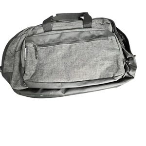 Jackson NYC Convertible Gray Laptop Backpack / Briefcase Multi-Pocket Travel Bag